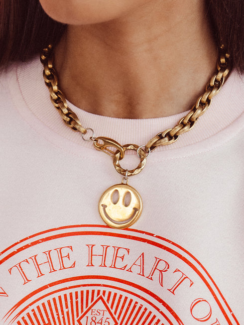Necklace Happiness Stainless Steel